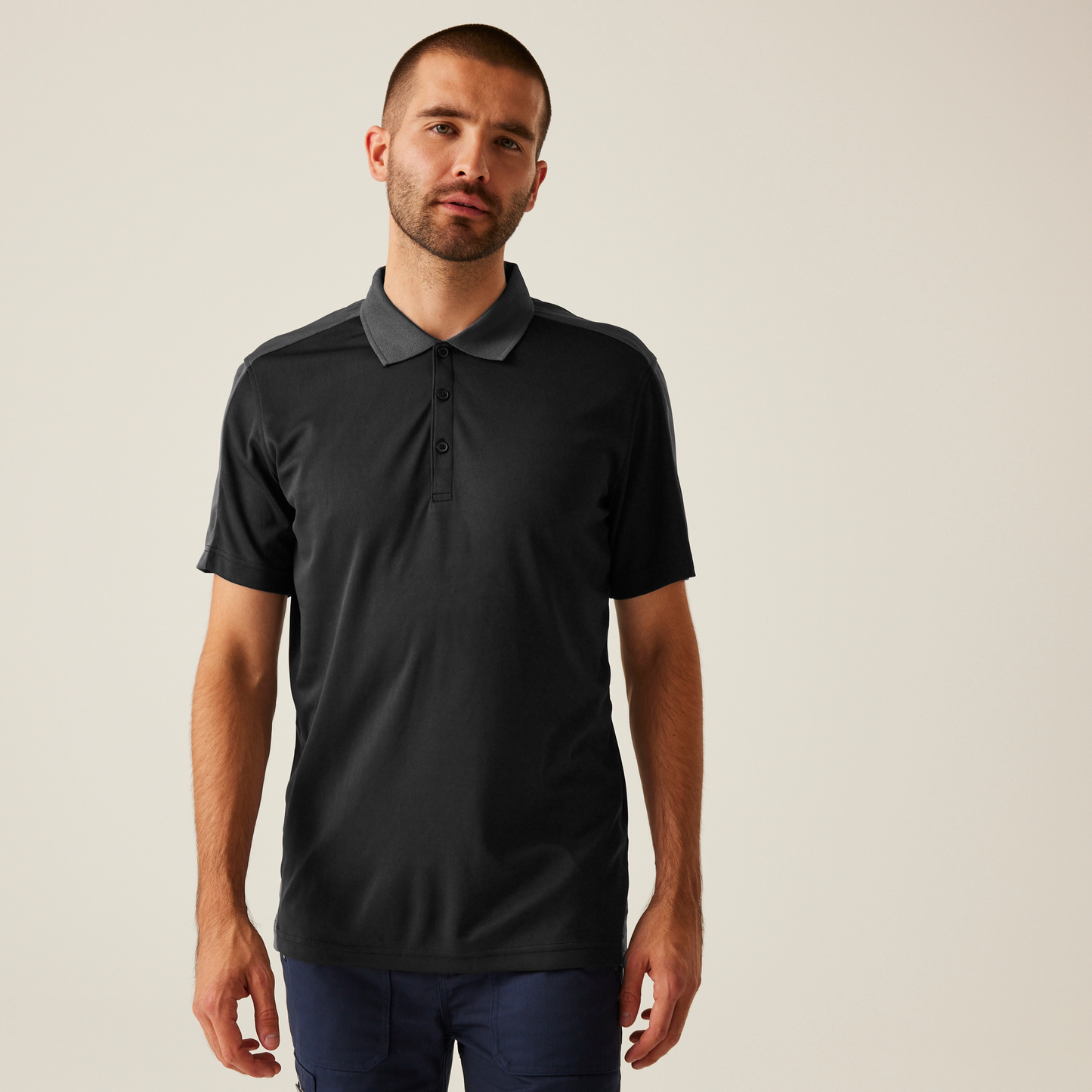 Contrast Wicking Polo