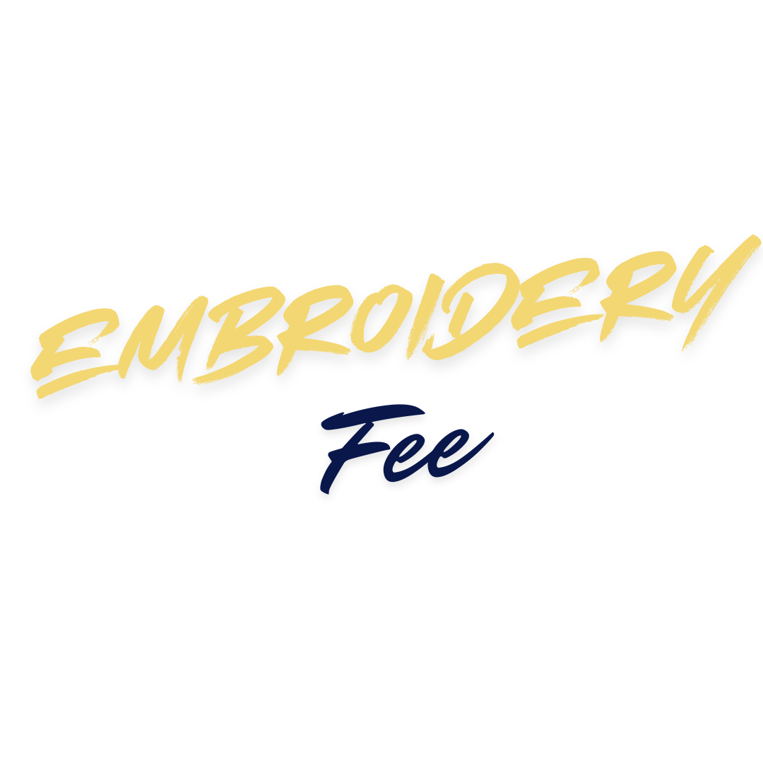 Embroidery Logo Fee