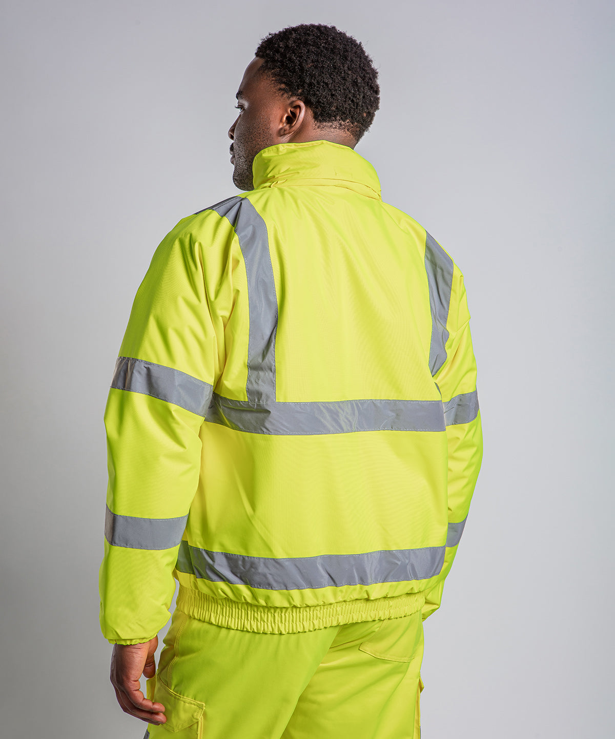 PRO RTX High Visibility Bomber Jacket - Yellow