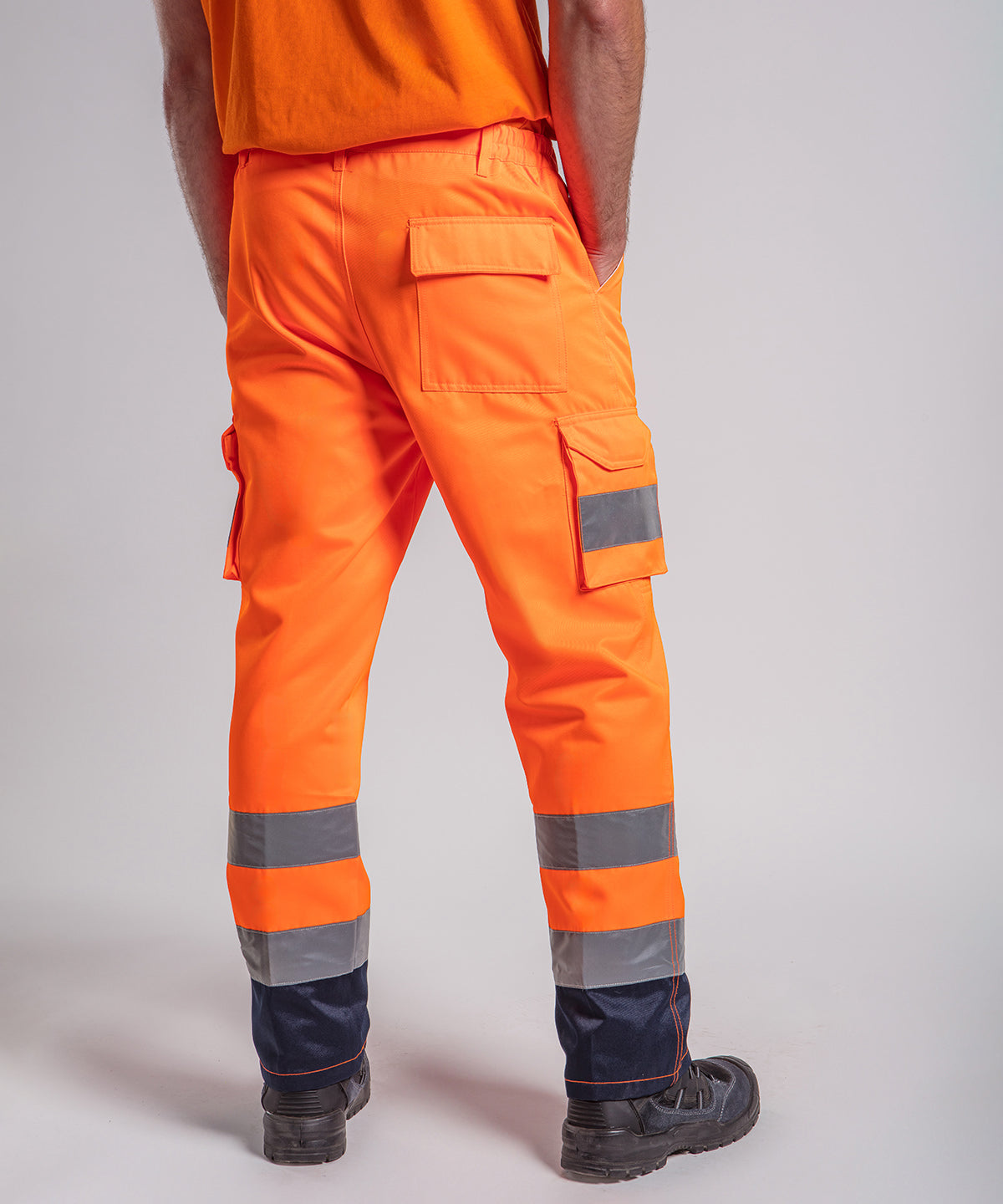 Pro RTX High Visibility Cargo Trouser - Orange
