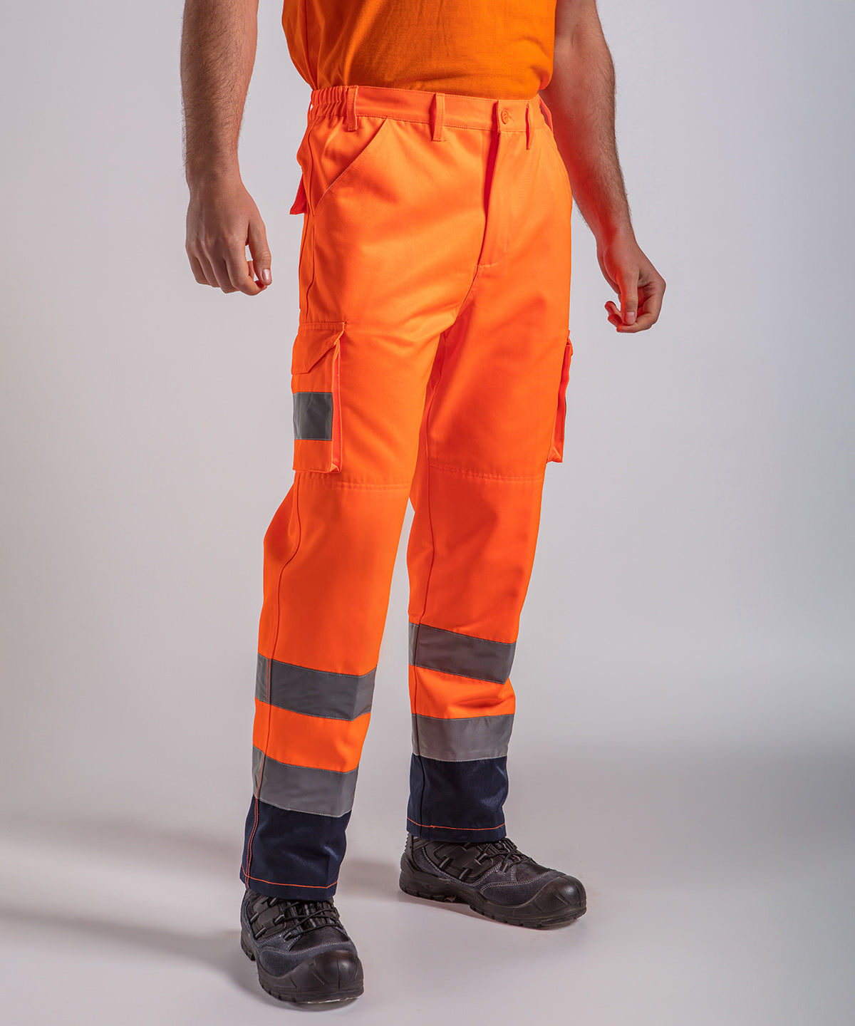 Pro RTX High Visibility Cargo Trouser - Orange