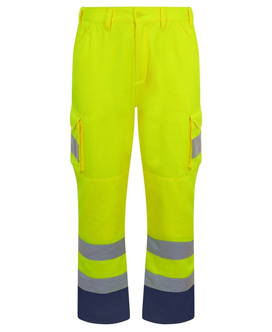 Pro RTX High Visibility Cargo Trouser - Yellow
