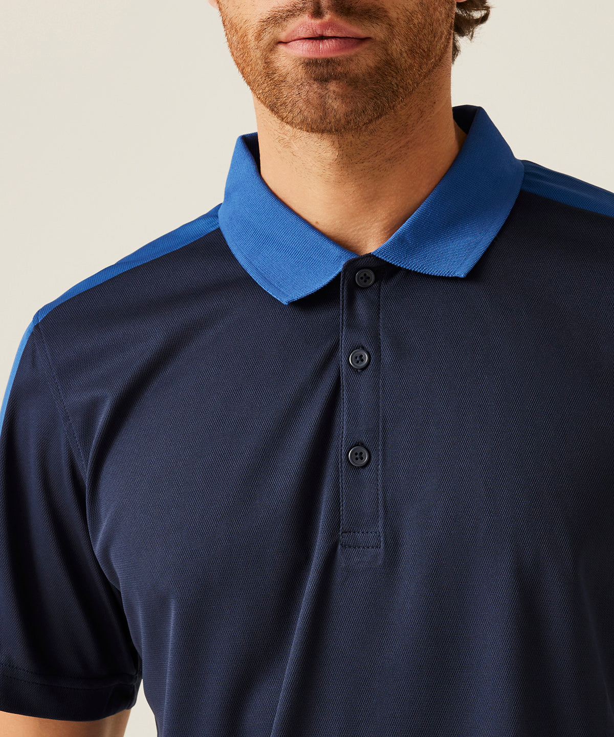 Contrast Wicking Polo