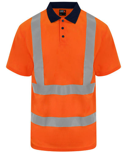 PRO TRX High Visibility Polo - Orange