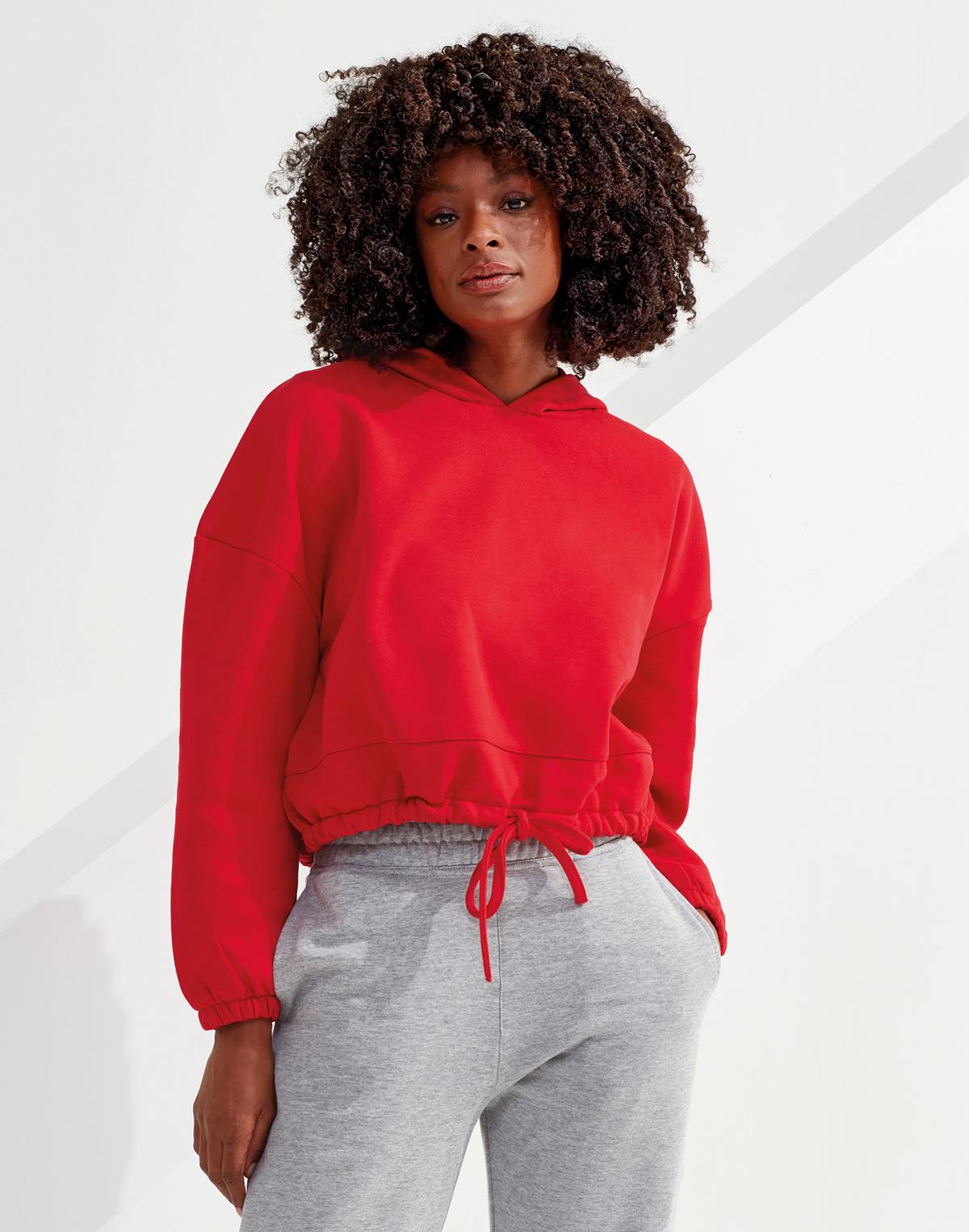 Women's TriDri® Cropped Oversize Hoodie