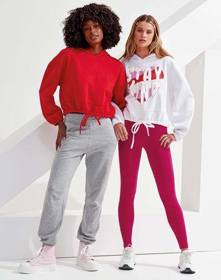 Women's TriDri® Cropped Oversize Hoodie