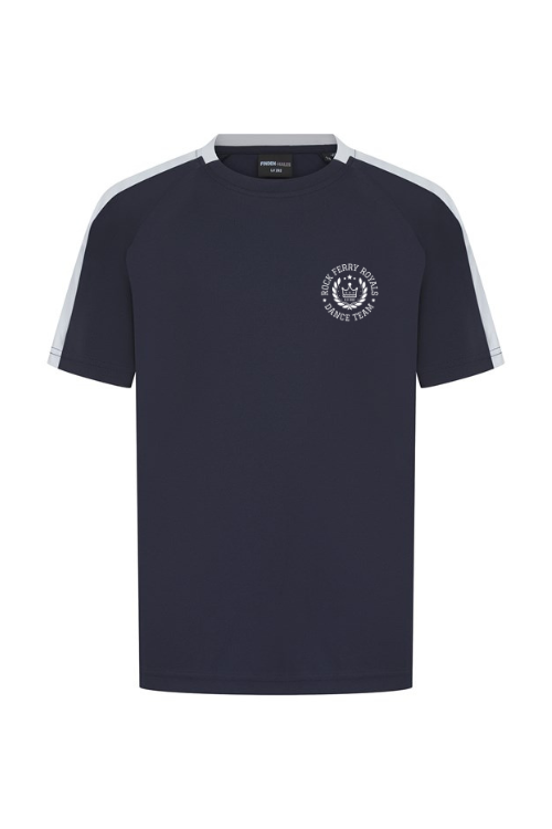 Rock Ferry Royals - Navy/White Sports Top