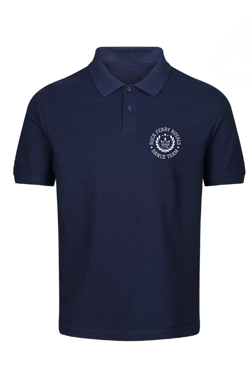 Rock Ferry Royals - Navy Polo